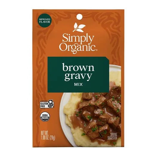 Simply Organic Brown Gravy Mix 1.00 oz.