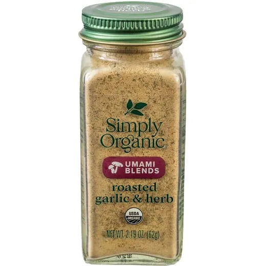Simply Organic Roasted Garlic & Herb Umami Blend 2.19 oz.