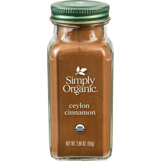 Simply Organic Ceylon Cinnamon, Ground 2.08 oz.