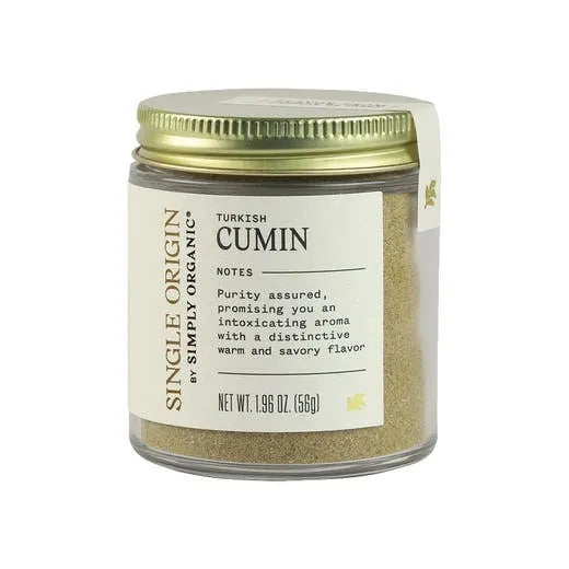 Single Origin by Simply Organic Turkish Cumin, Organic 1.96 oz.