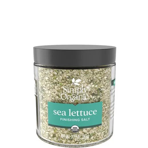 Simply Organic Sea Lettuce Finishing Salt 2.22 oz.
